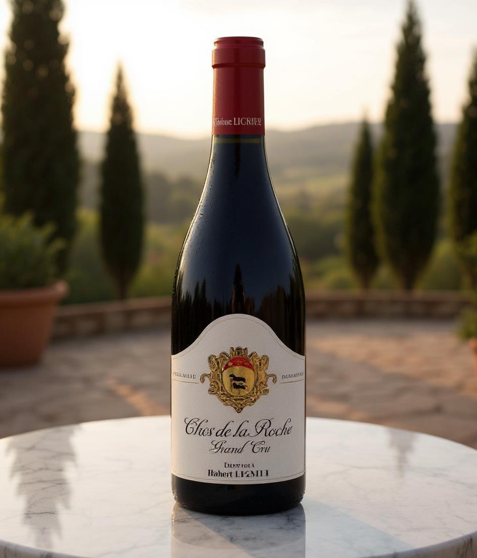 Domaine Hubert Lignier Clos de la Roche Grand Cru 2019 wine bottle