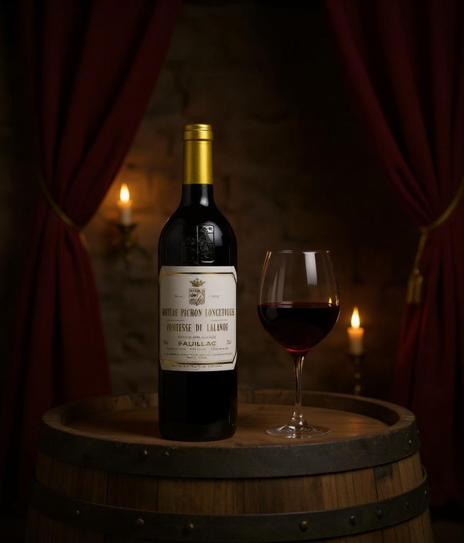 Chateau Pichon Longueville Comtesse de Lalande vintage details