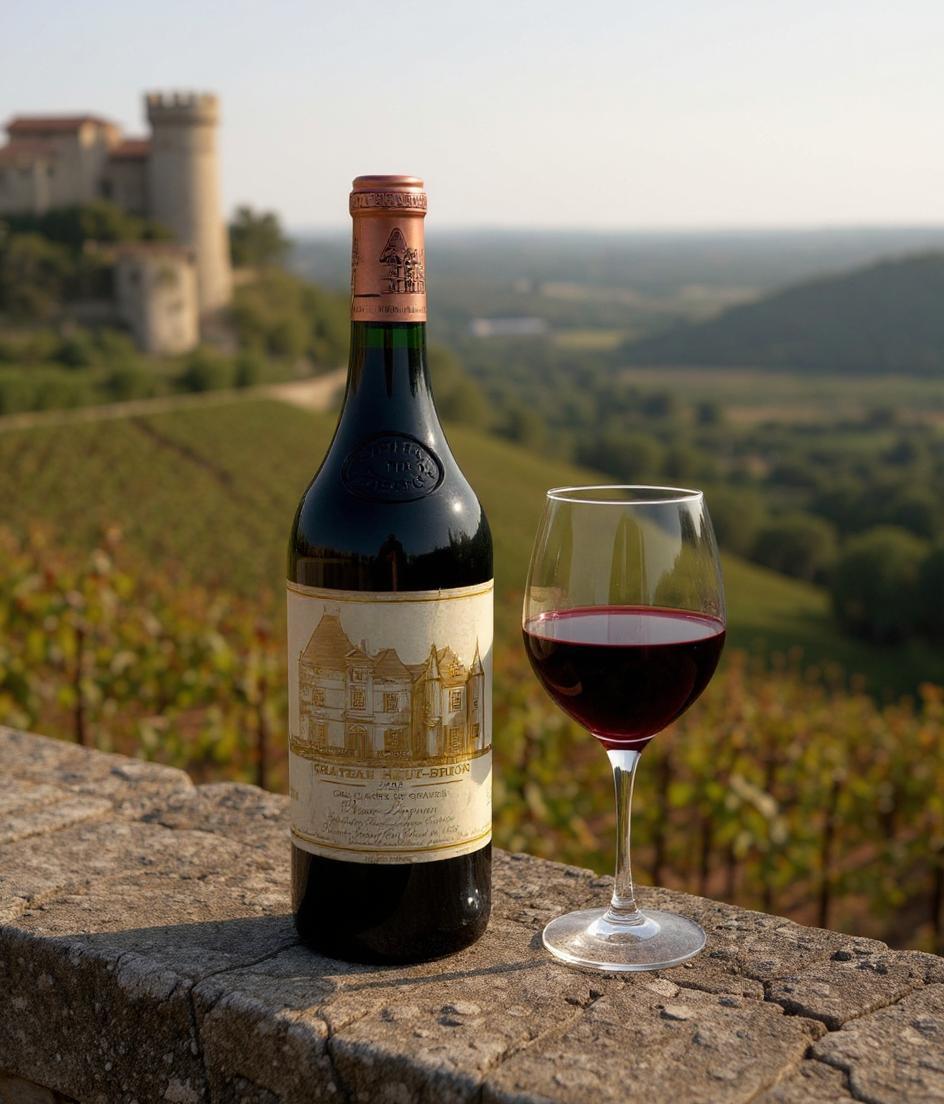 Chateau Haut-Brion 2002 vintage wine bottle