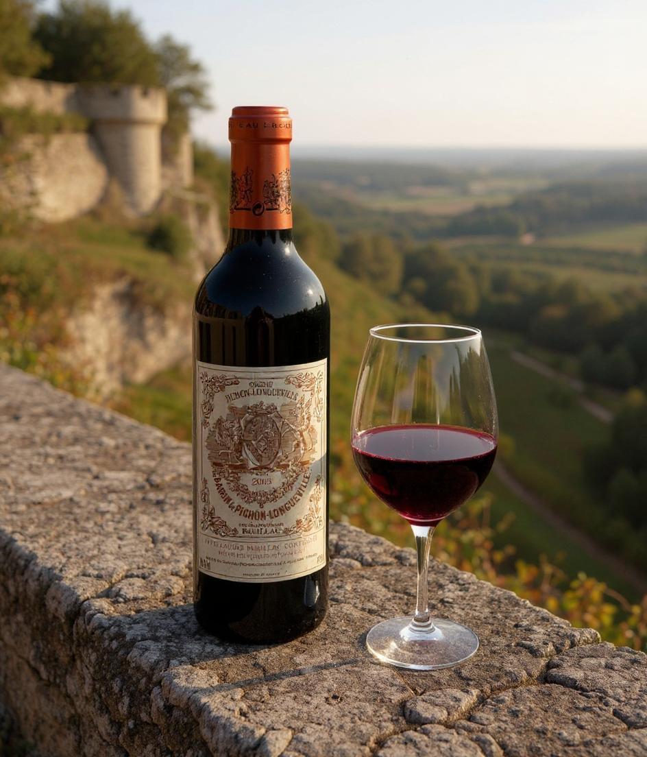 Chateau Pichon-Longueville au Baron 2003 wine bottle