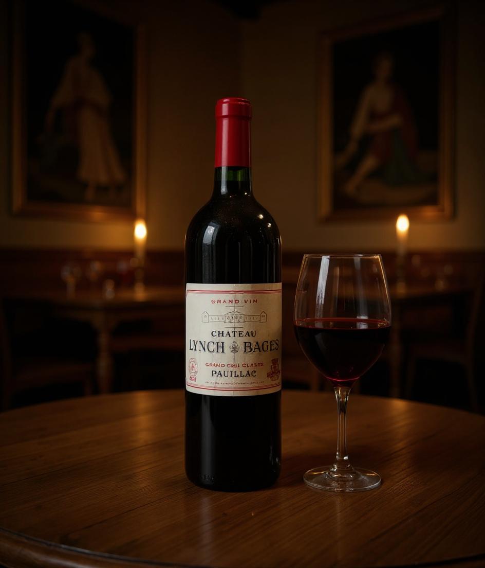 Chateau Lynch Bages vineyard and estate