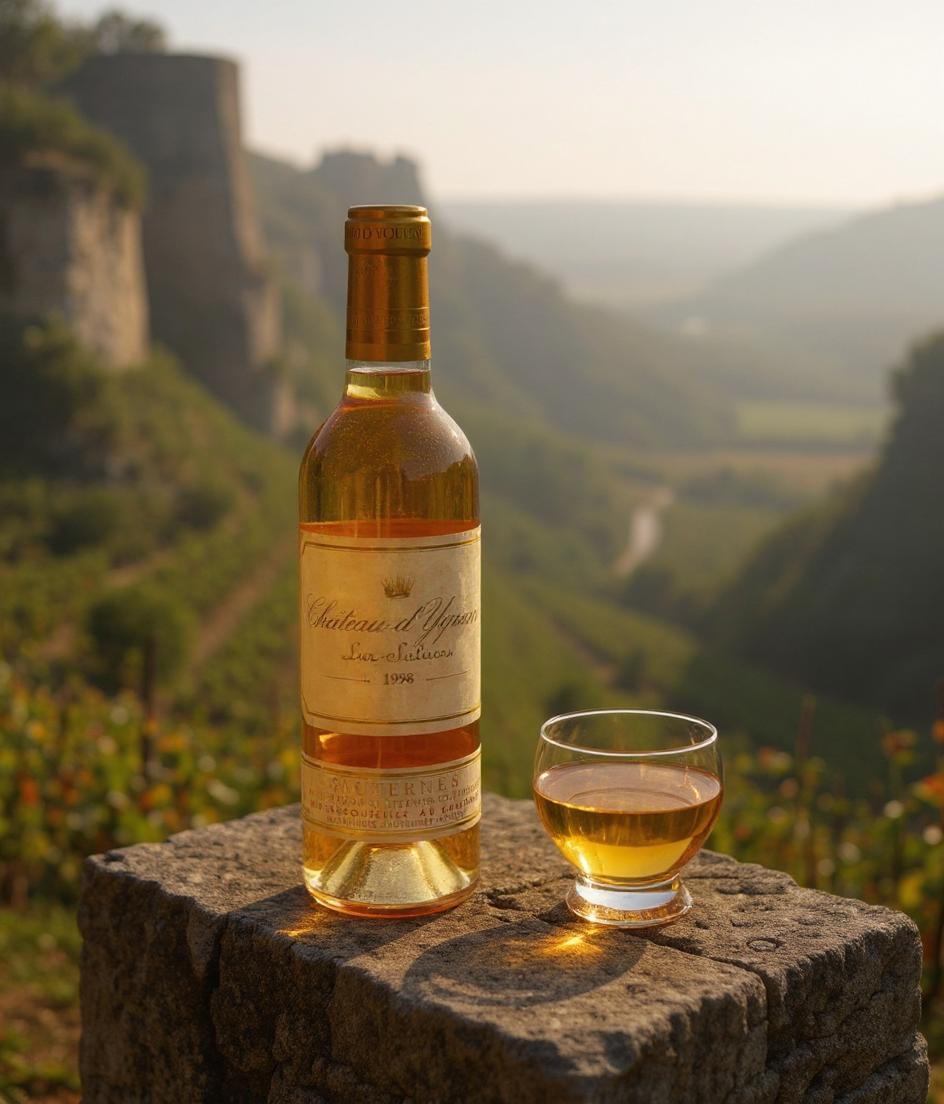 Chateau d'Yquem 1998 half bottle 0.375L vintage Sauternes wine
