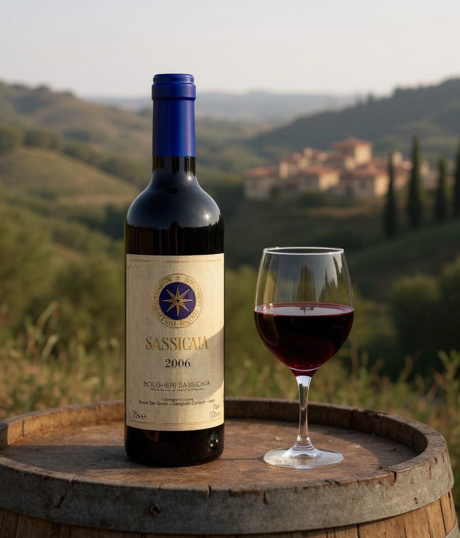 Tenuta San Guido Bolgheri Sassicaia 2006 half bottle collectible wine