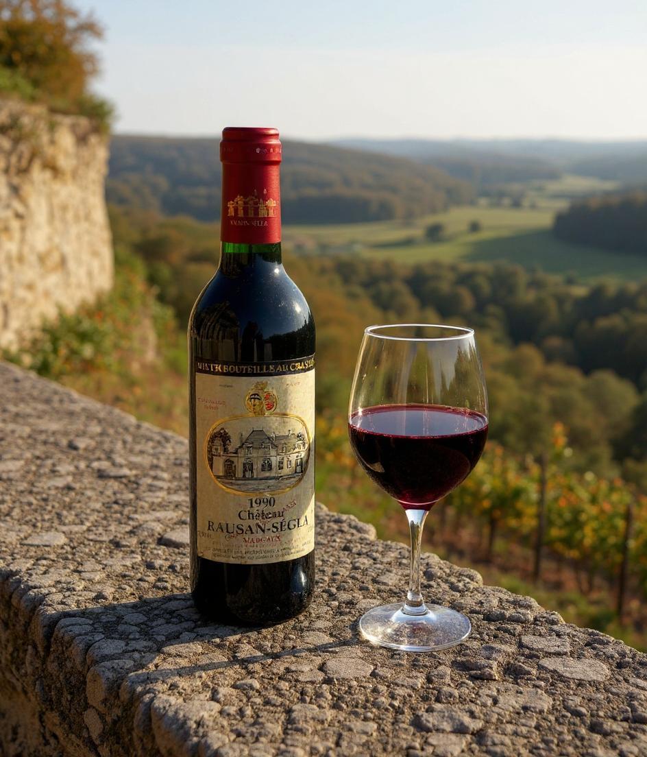 Chateau Rauzan-Segla 1990 vintage wine bottle