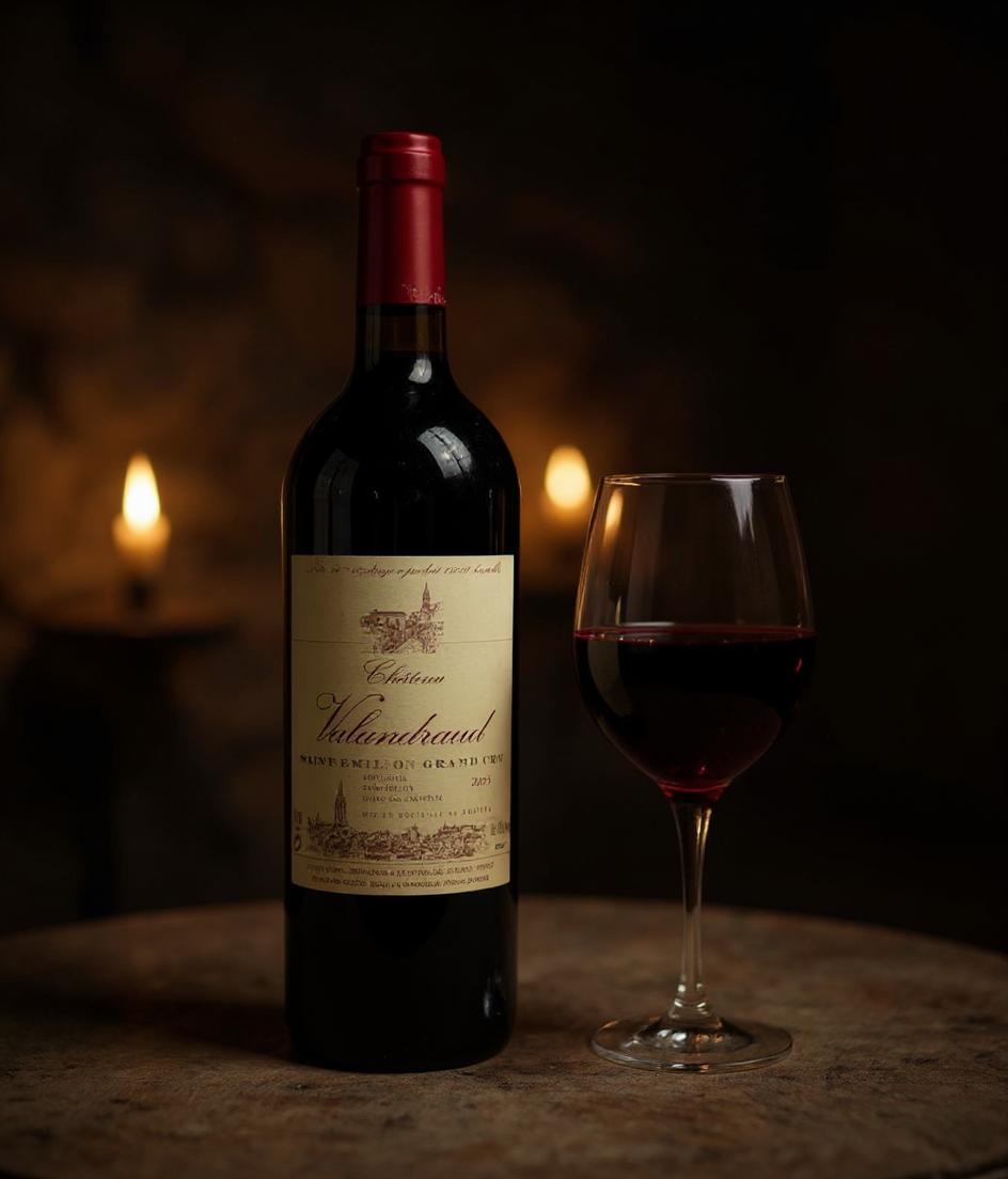 Chateau Valandraud wine details and craftsmanship