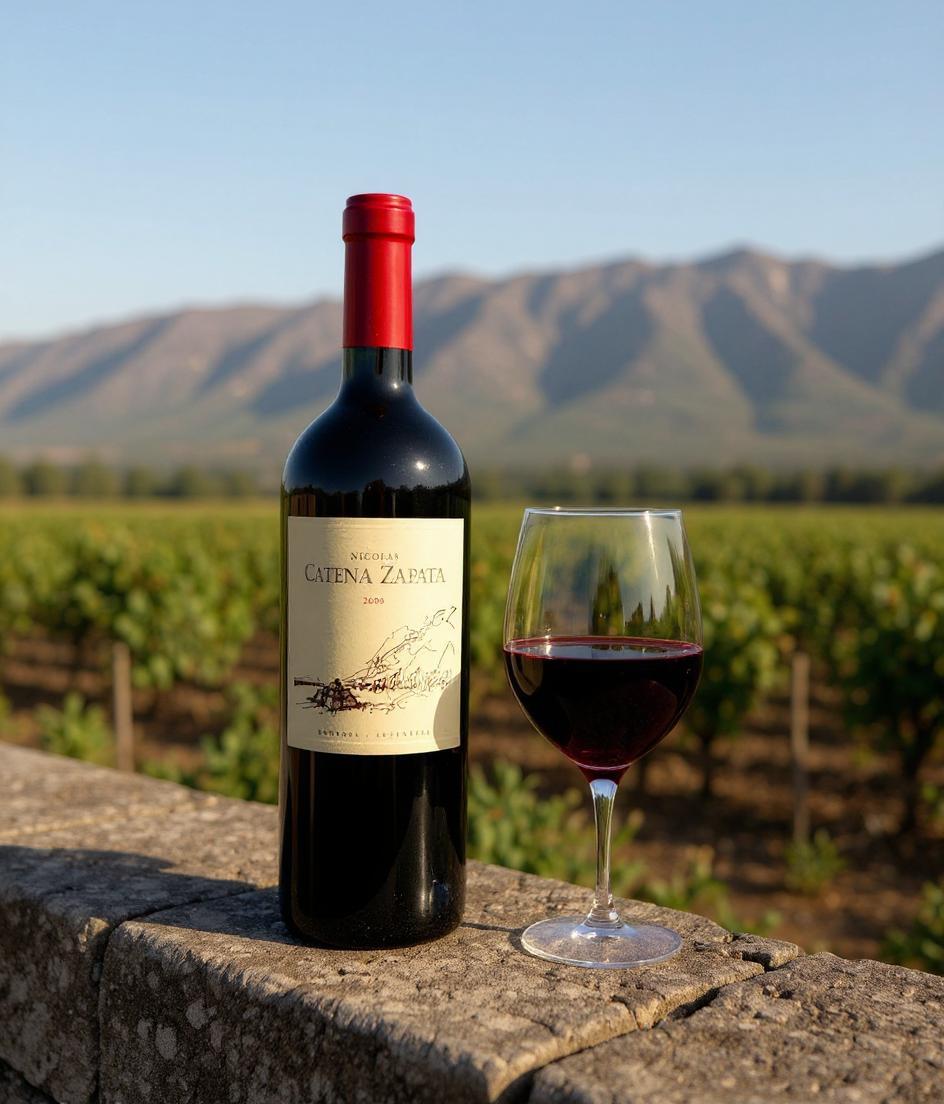 Catena Zapata Nicolas Catena Zapata 2006 wine bottle Mendoza Argentina