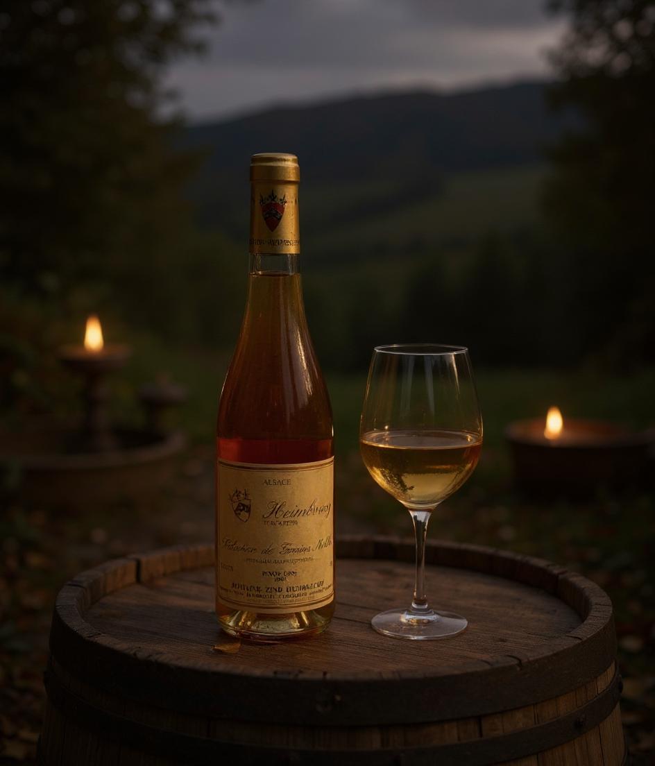 Selection de Grains Nobles wine production process detail