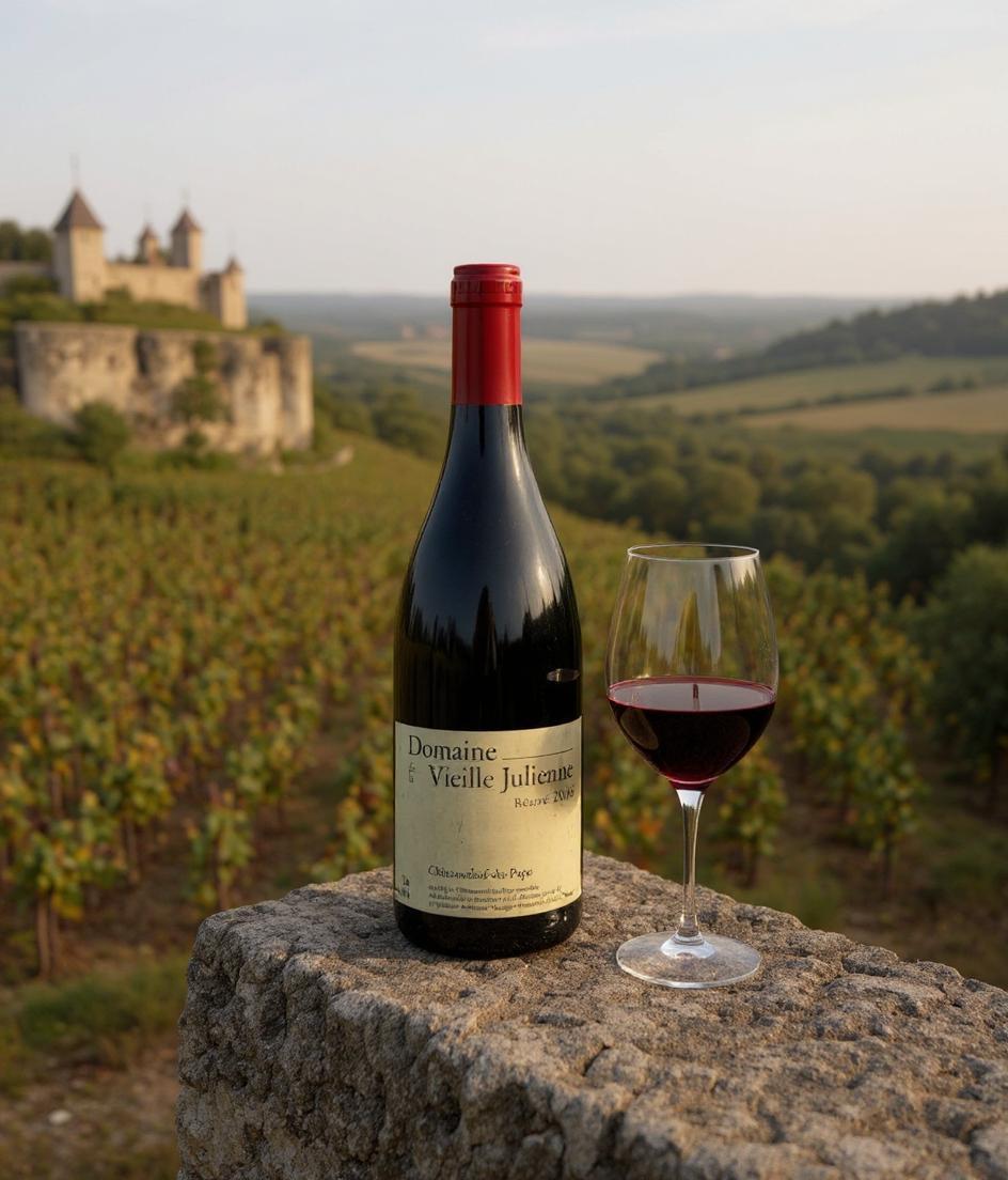 Domaine de la Vieille Julienne Chateauneuf-du-Pape Reserve 2006 wine bottle