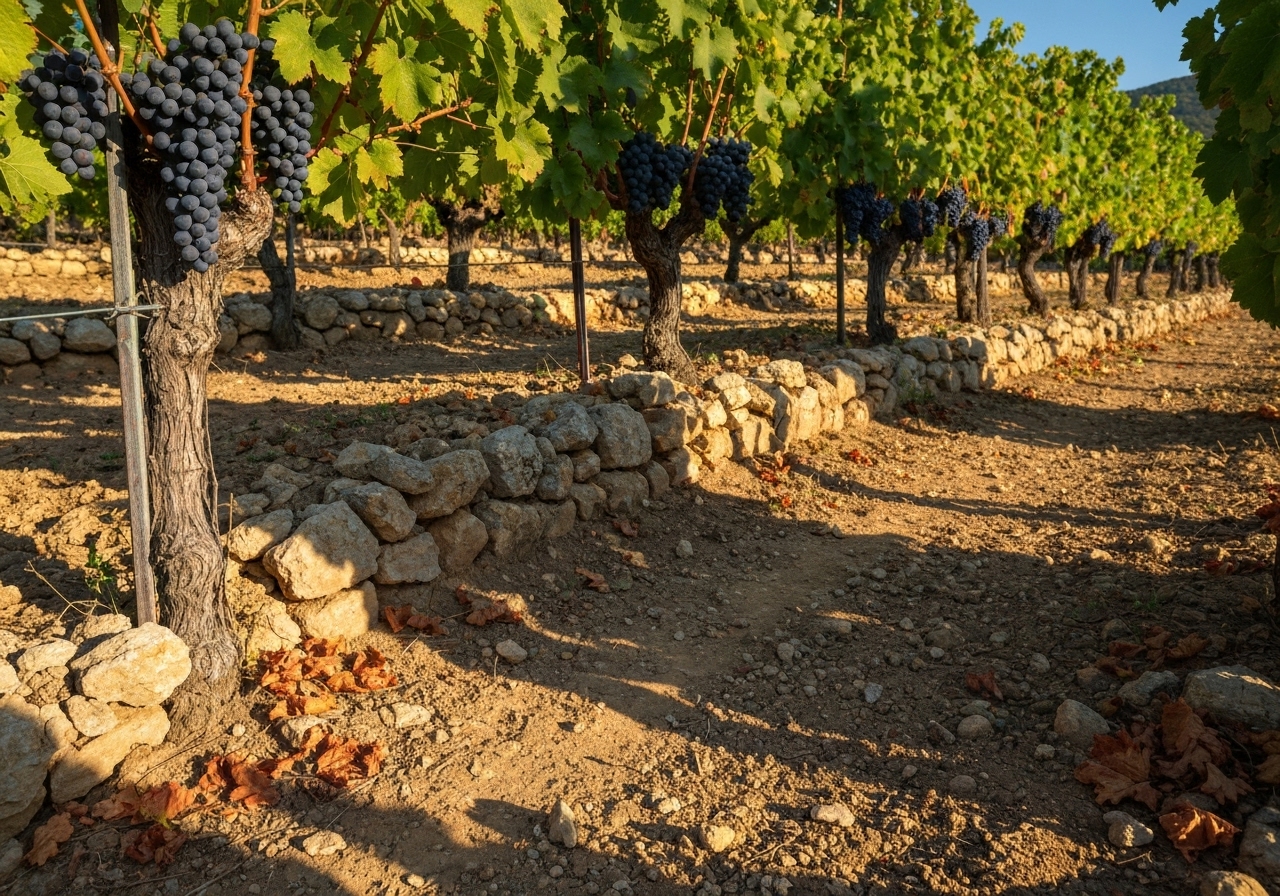 Historical Domaine Font de Michelle vineyard and winery heritage