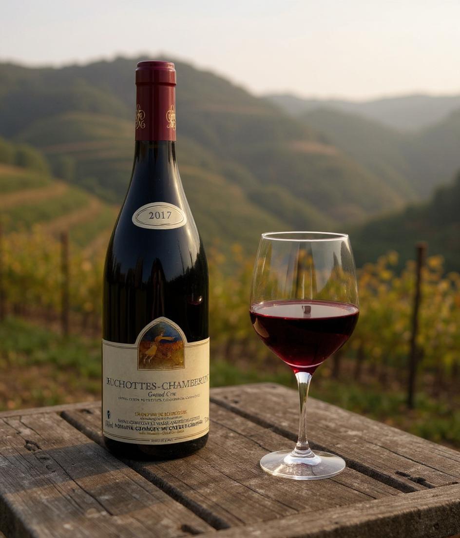 Domaine Georges Mugneret-Gibourg Ruchottes-Chambertin Grand Cru 2017 wine bottle