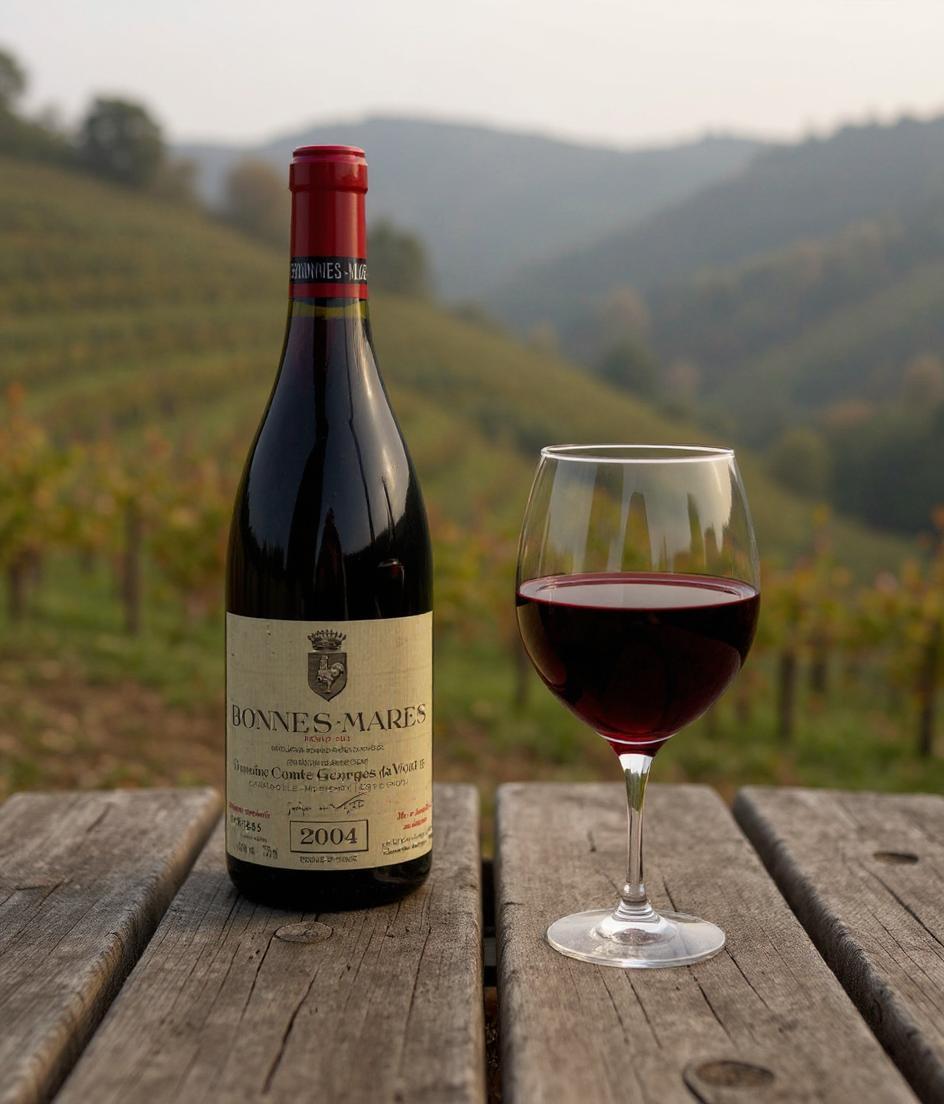 Domaine Comte Georges de Vogue Bonnes-Mares Grand Cru 2004 Burgundy wine bottle