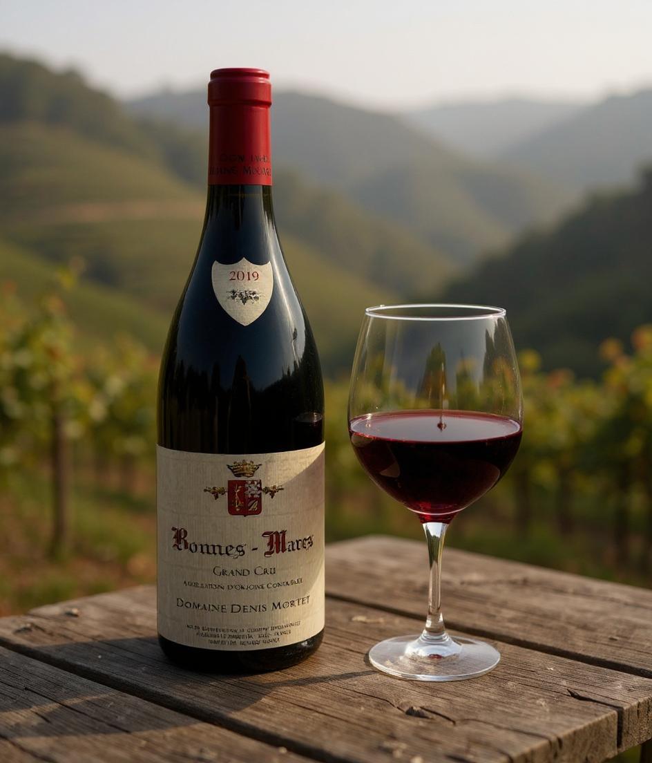 Domaine Denis Mortet Bonnes-Mares Grand Cru 2019 wine bottle