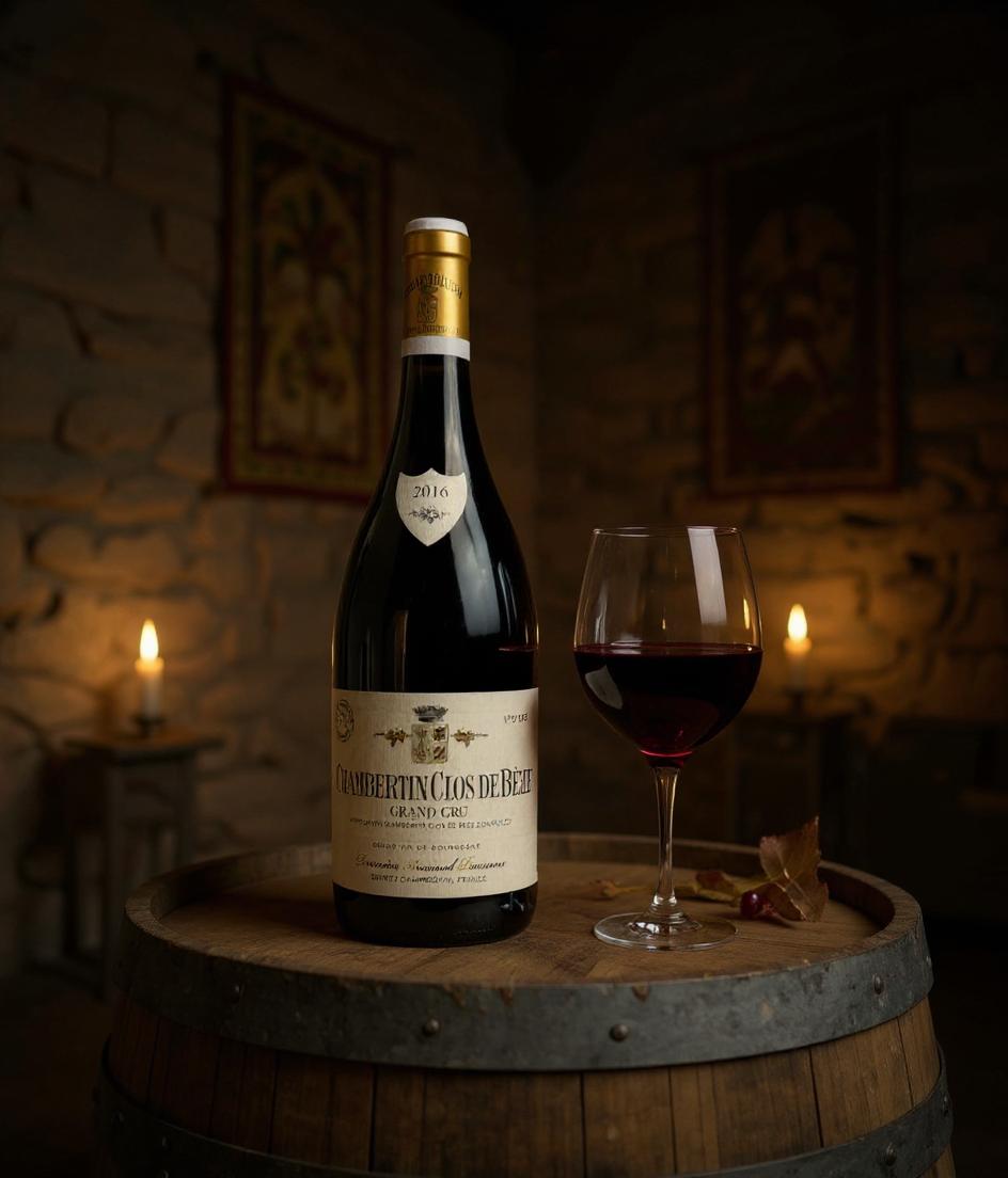 Armand Rousseau Chambertin Clos-de-Beze 2016 wine label detail