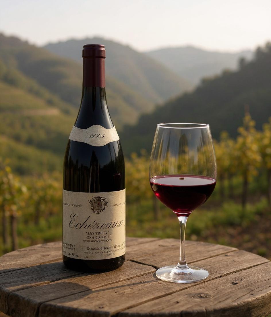 Domaine Jean Tardy Echezeaux Les Treux Vieilles Vignes Grand Cru 2005 wine bottle