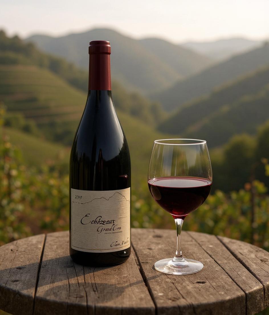 Claire Naudin Echezeaux Grand Cru 2019 Burgundy wine bottle