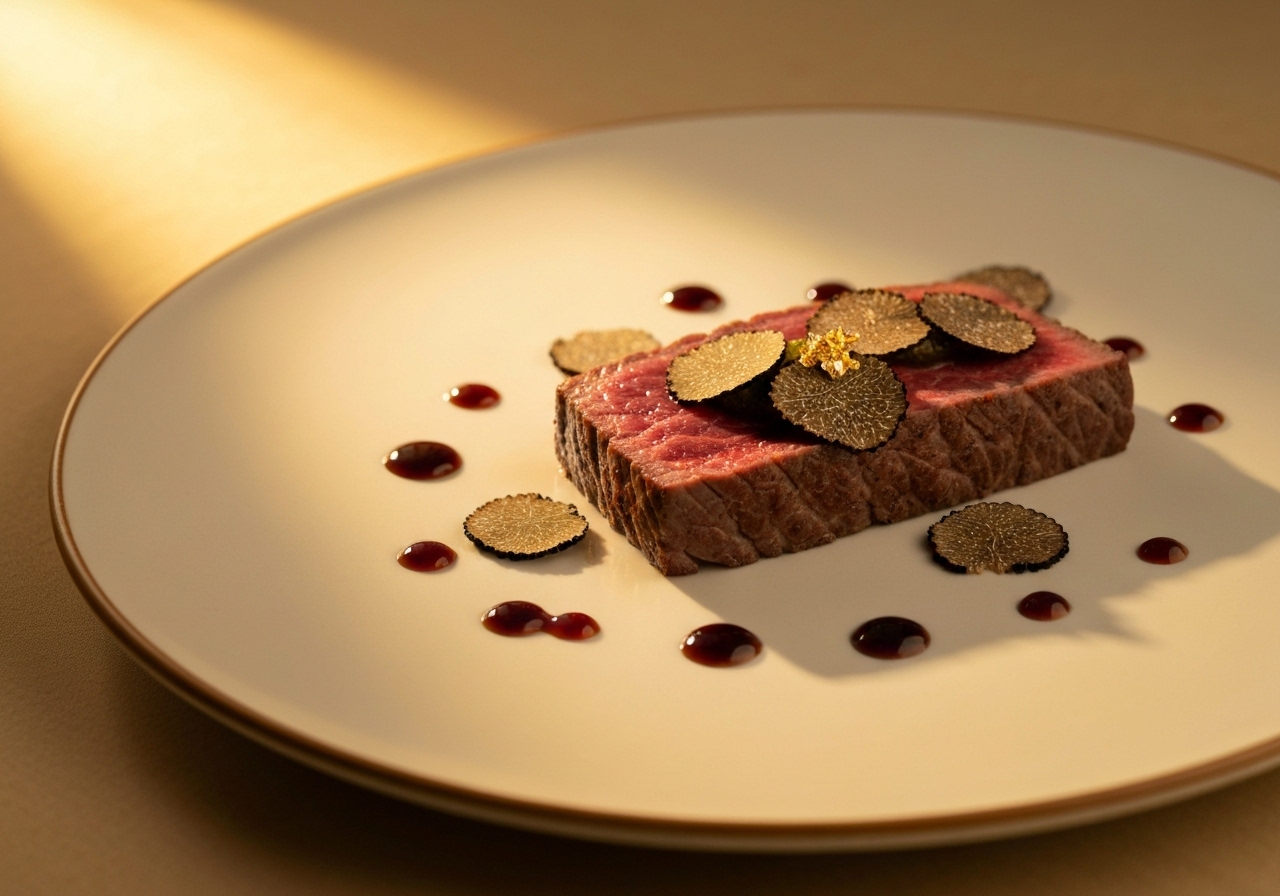 Wine tasting experience and food pairing presentation