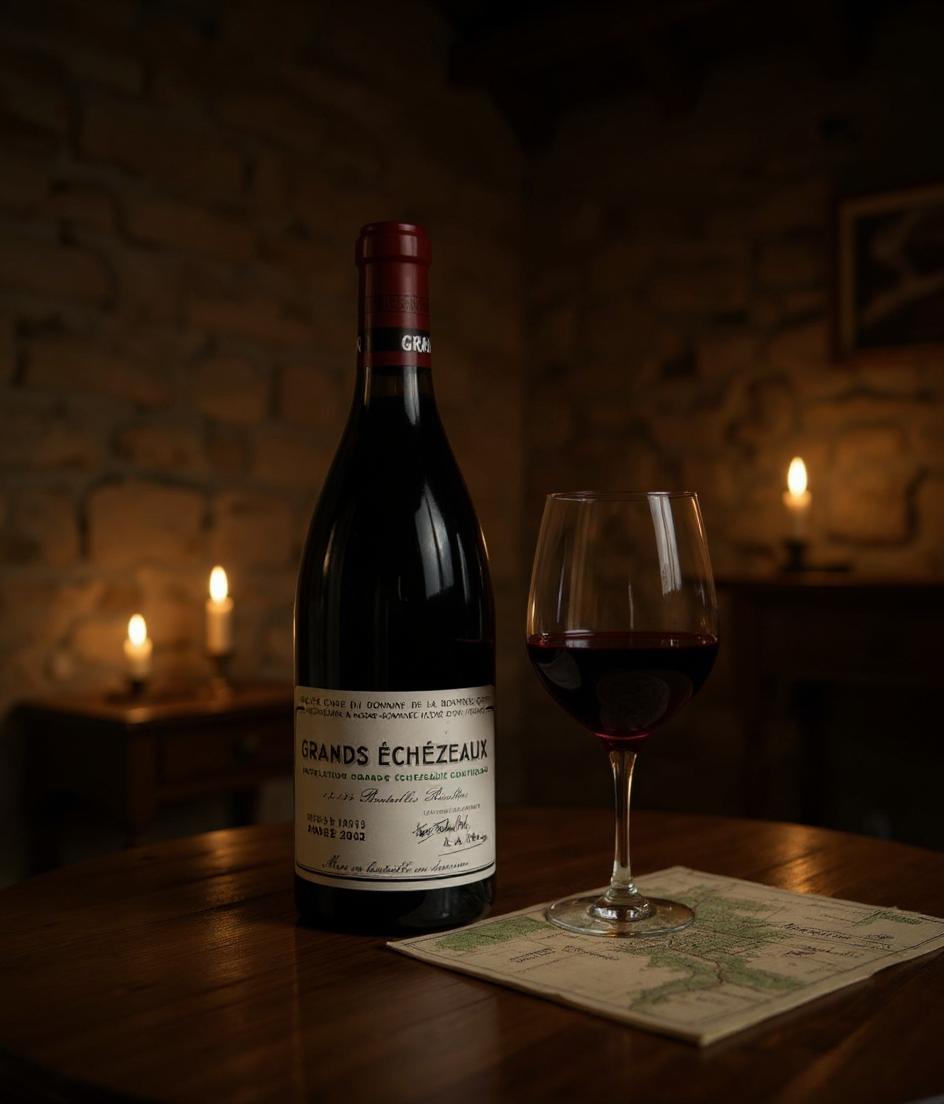 Grands-Echezeaux Grand Cru 2002 wine label detail