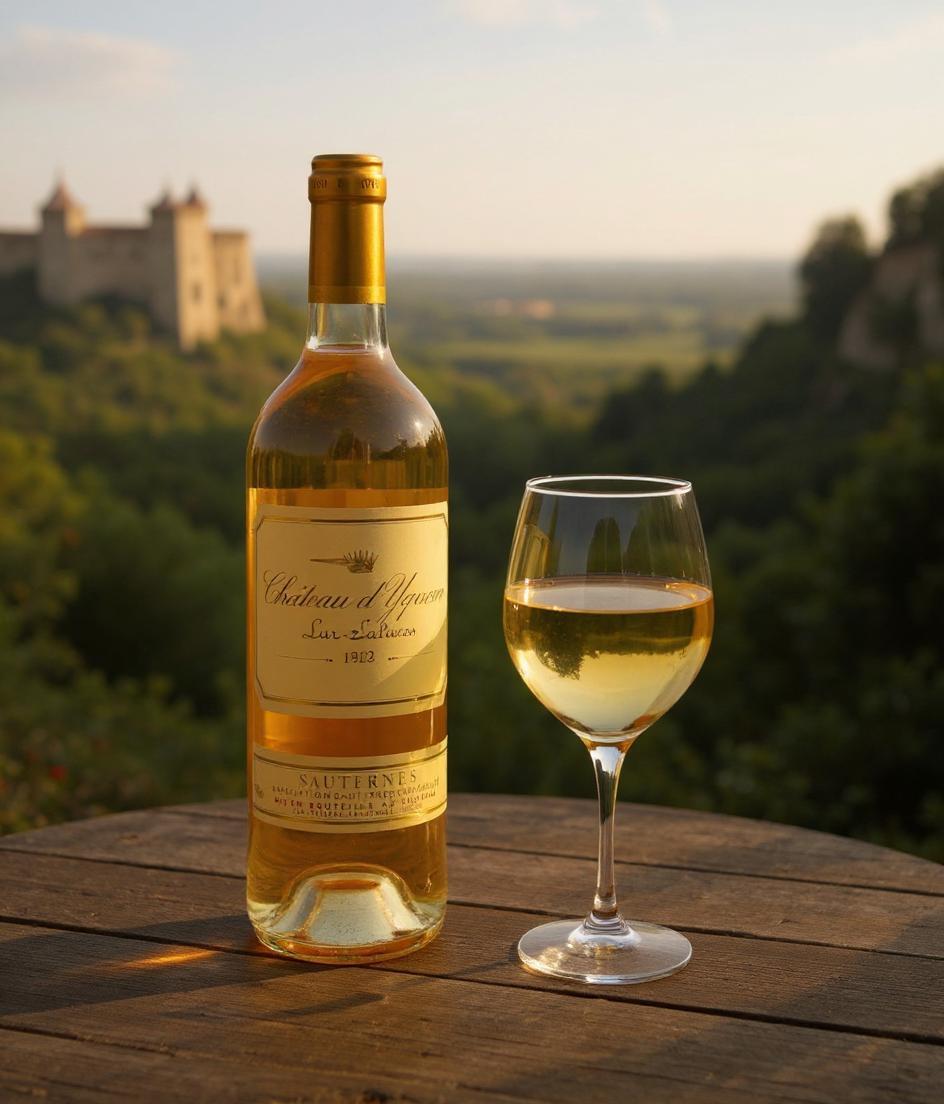 Chateau d'Yquem 1983 vintage bottle