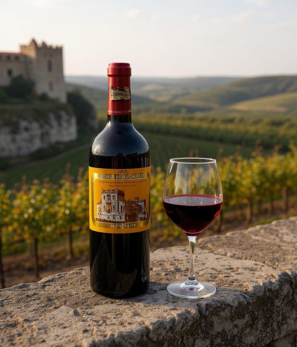 Ducru-Beaucaillou 2005 Bordeaux wine bottle