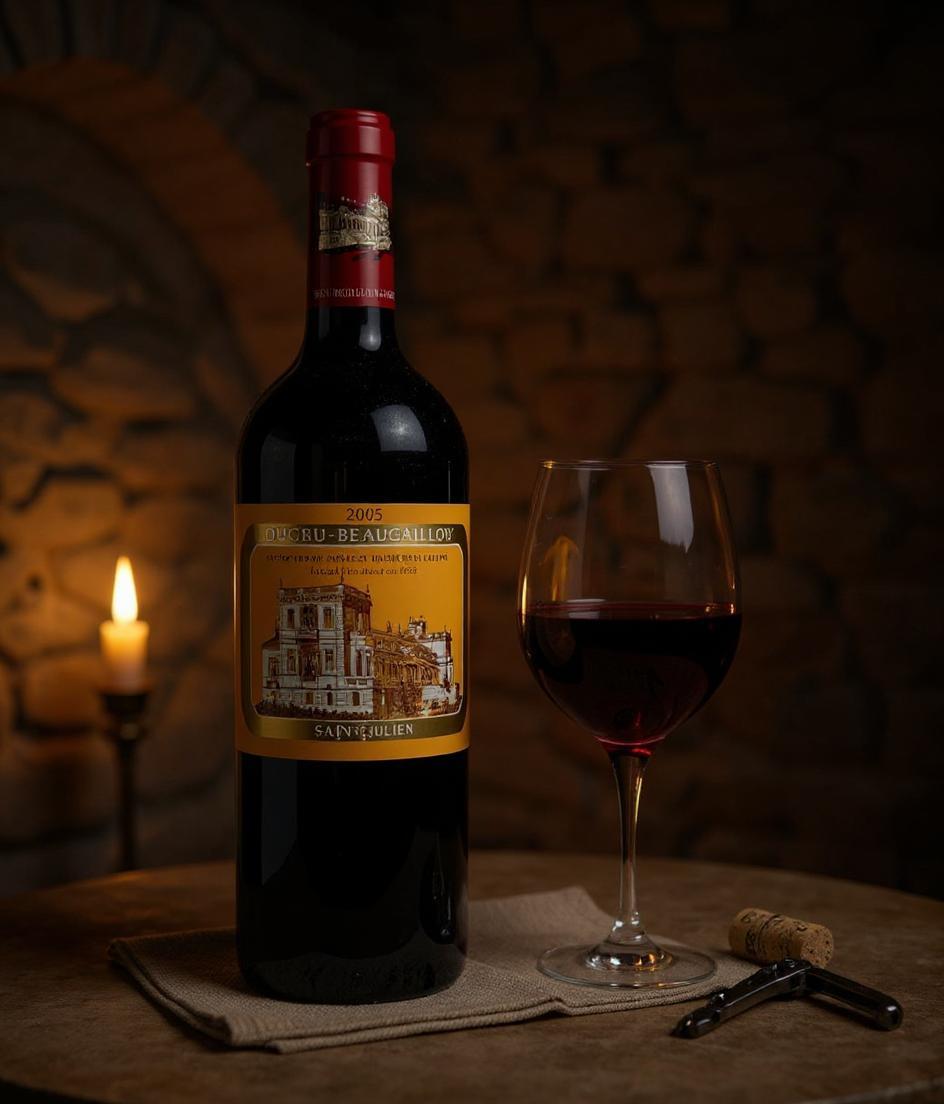 Ducru-Beaucaillou vineyard and chateau
