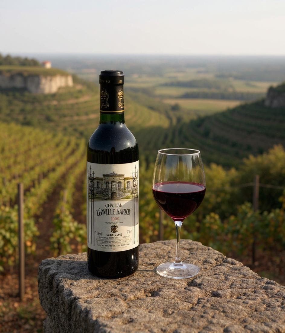 Chateau Leoville Barton 2000 half bottle wine Saint-Julien Bordeaux