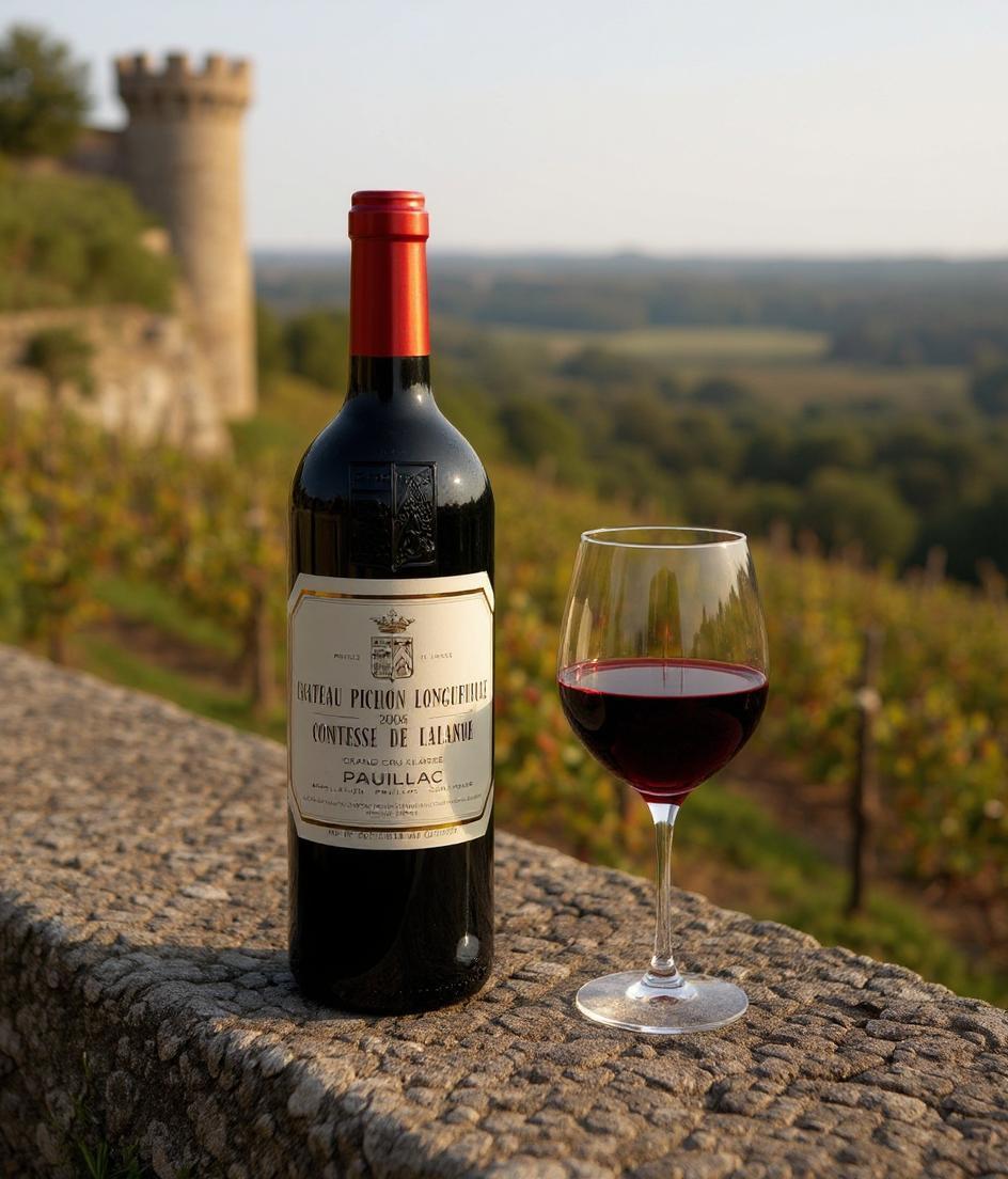 Chateau Pichon Longueville Comtesse de Lalande 2006 wine bottle