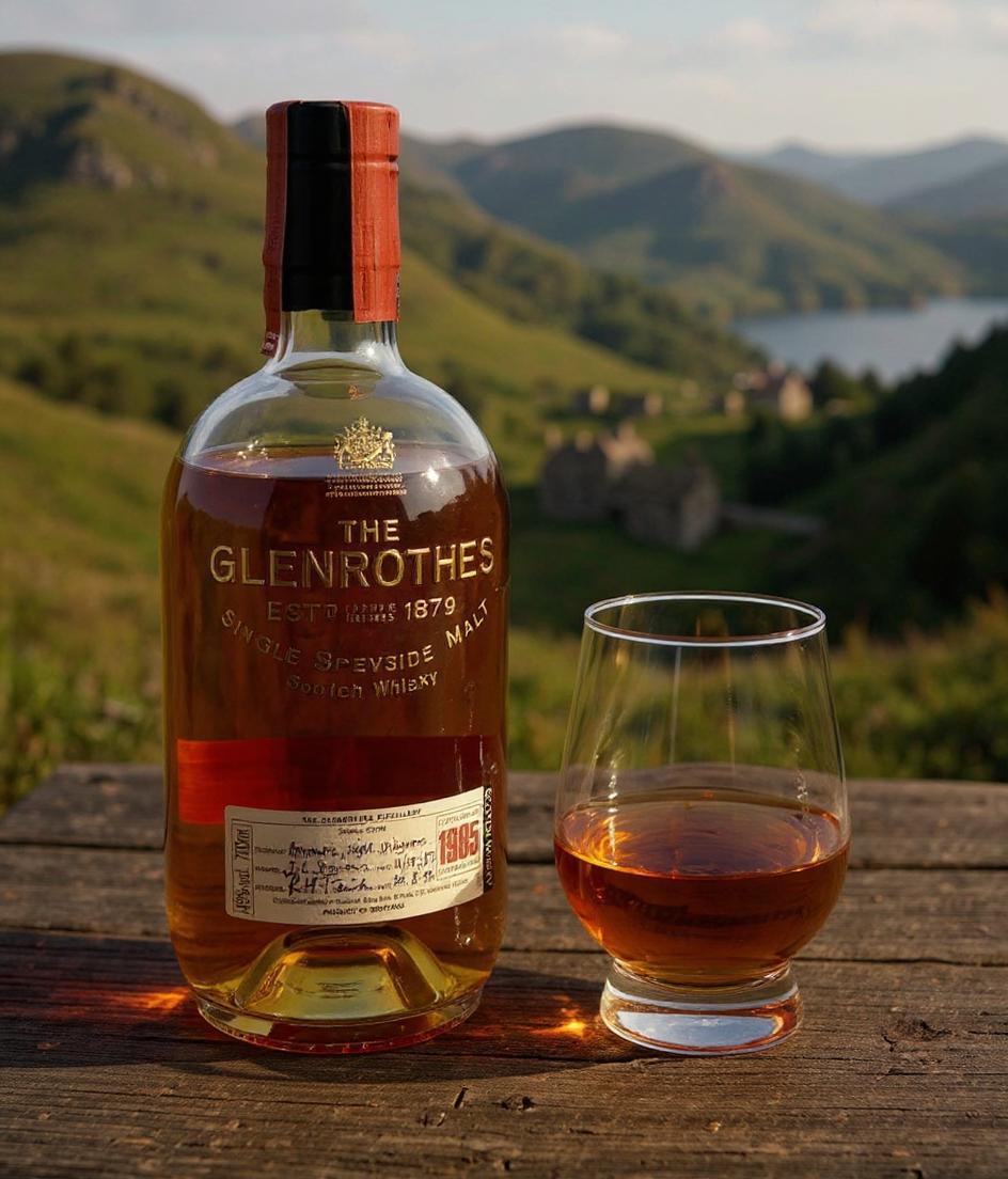 The Glenrothes Vintage 1985 Single Malt Whisky Bottle