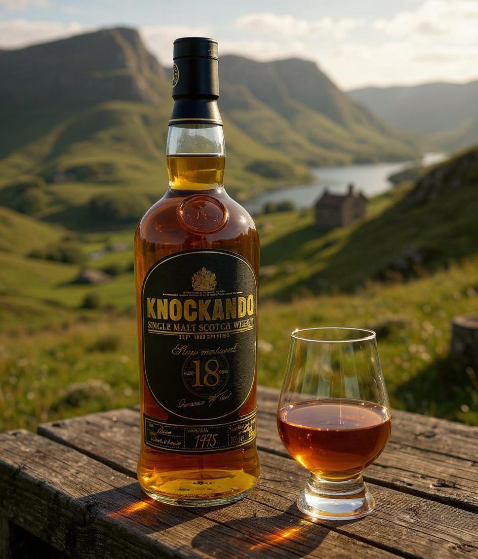 Knockando 18 Year Old Single Malt Scotch Whisky 1995 bottle