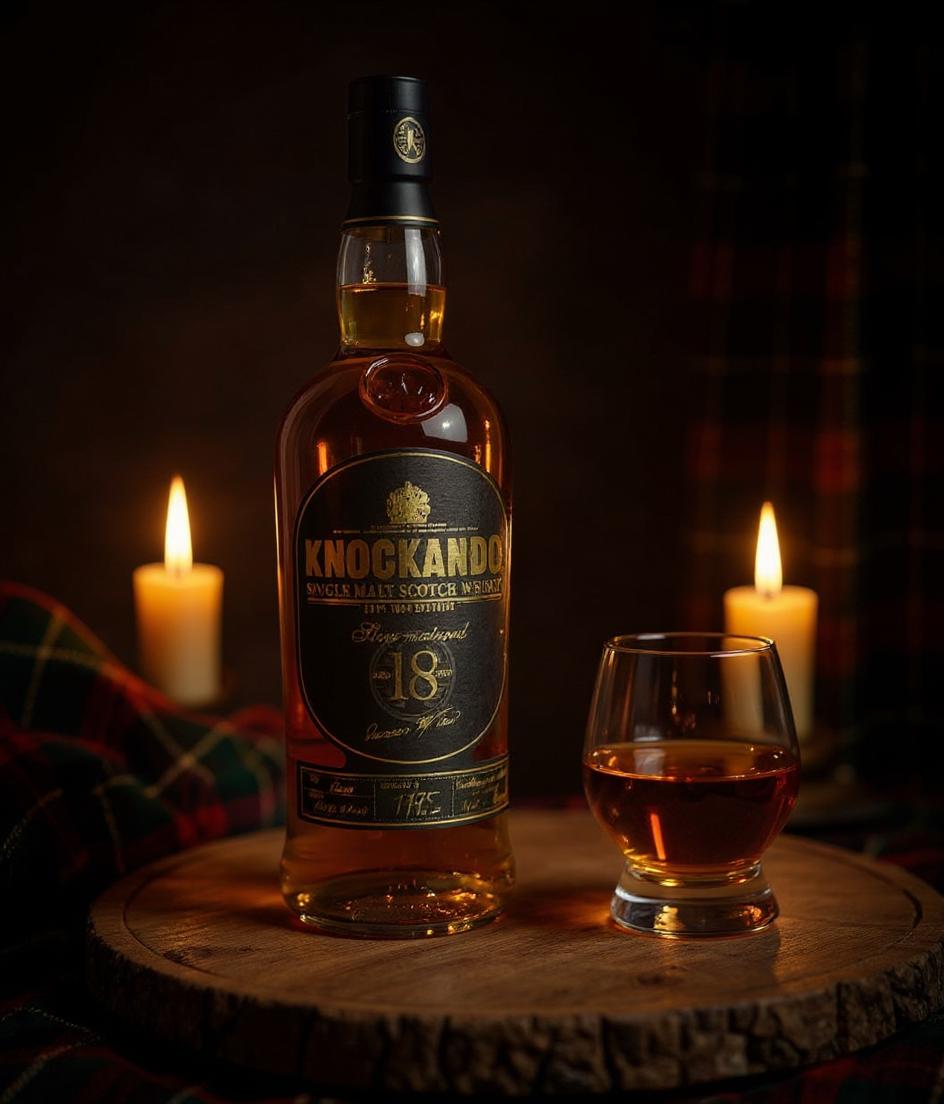 Knockando Slow Matured 18 Year Old Scotch Whisky detailed view