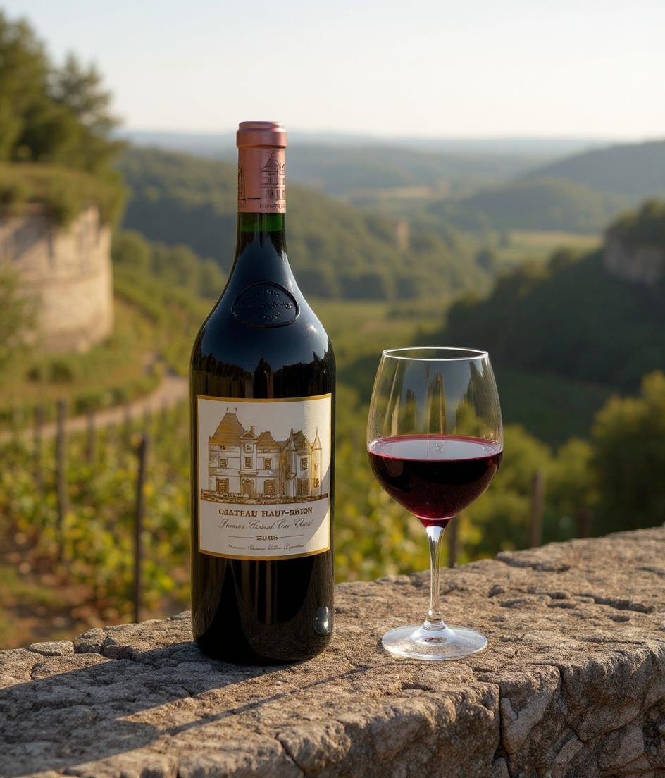 Chateau Haut-Brion 2005 1.5L magnum bottle front view