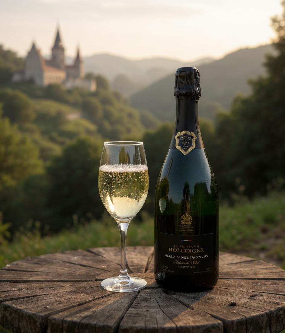 Bollinger Vieilles Vignes Francaises Blanc de Noirs 2006 champagne bottle
