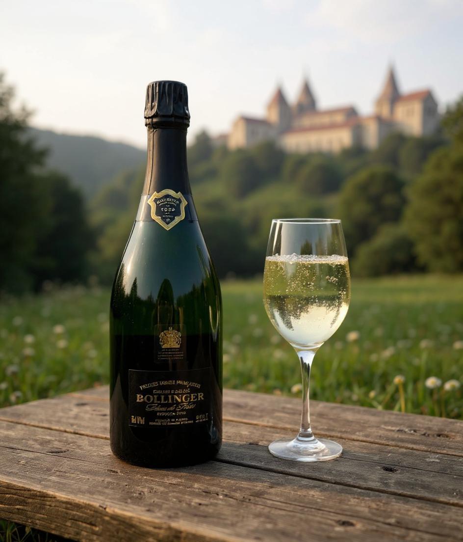 Bollinger Vieilles Vignes Francaises Blanc de Noirs 2000 vintage champagne bottle