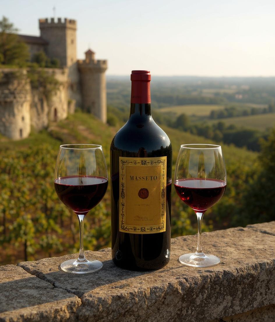 Masseto Tenuta dell'Ornellaia 2008 3L wine bottle