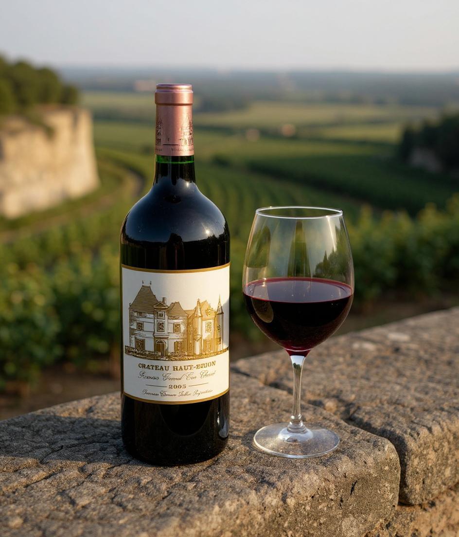 Chateau Haut-Brion 2005 3L wine bottle