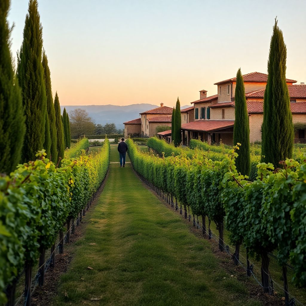 Tenuta San Guido estate vineyard and heritage