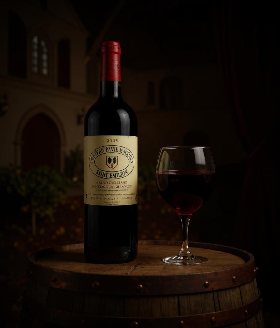 Chateau Pavie Macquin wine detail and vintage