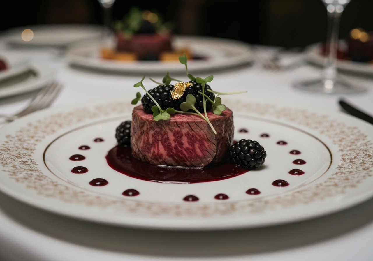 Chateau Pavie wine tasting and serving presentation