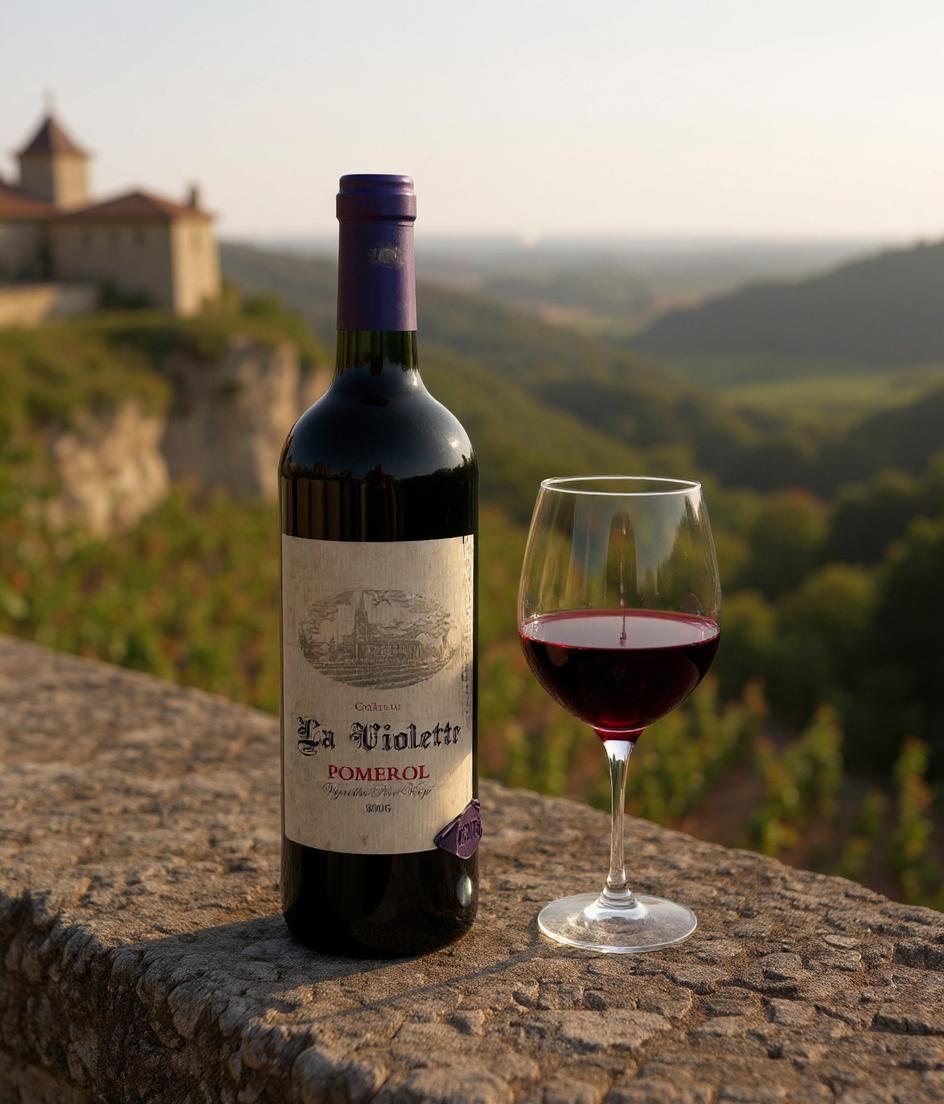 Chateau La Violette Pomerol 2006 wine bottle