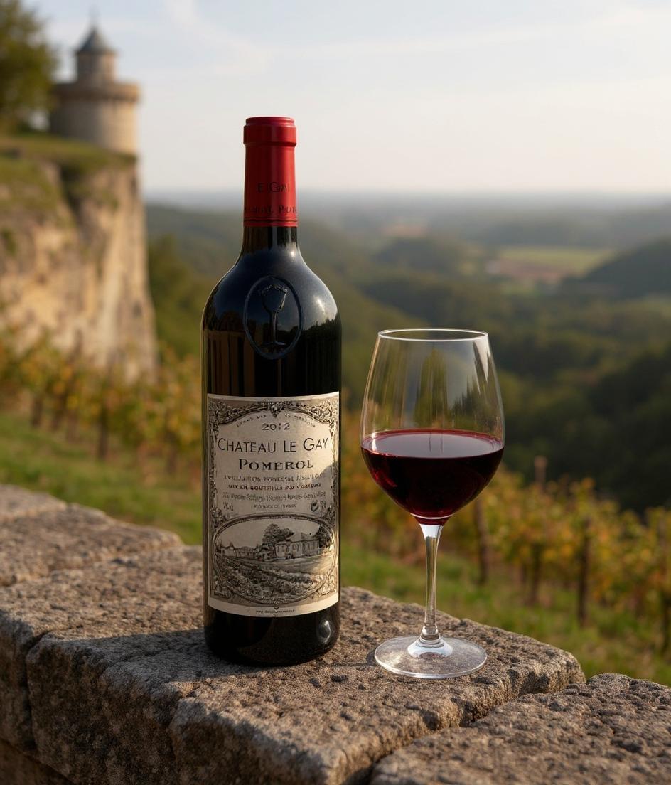 Chateau Le Gay Pomerol 2012 wine bottle