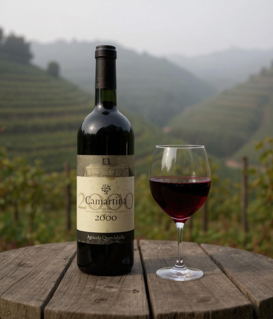 Agricola Querciabella Camartina 2000 vintage wine bottle
