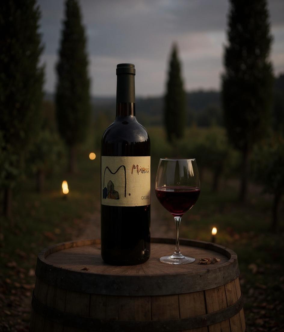 Miani Calvari Refosco 2004 wine vineyard