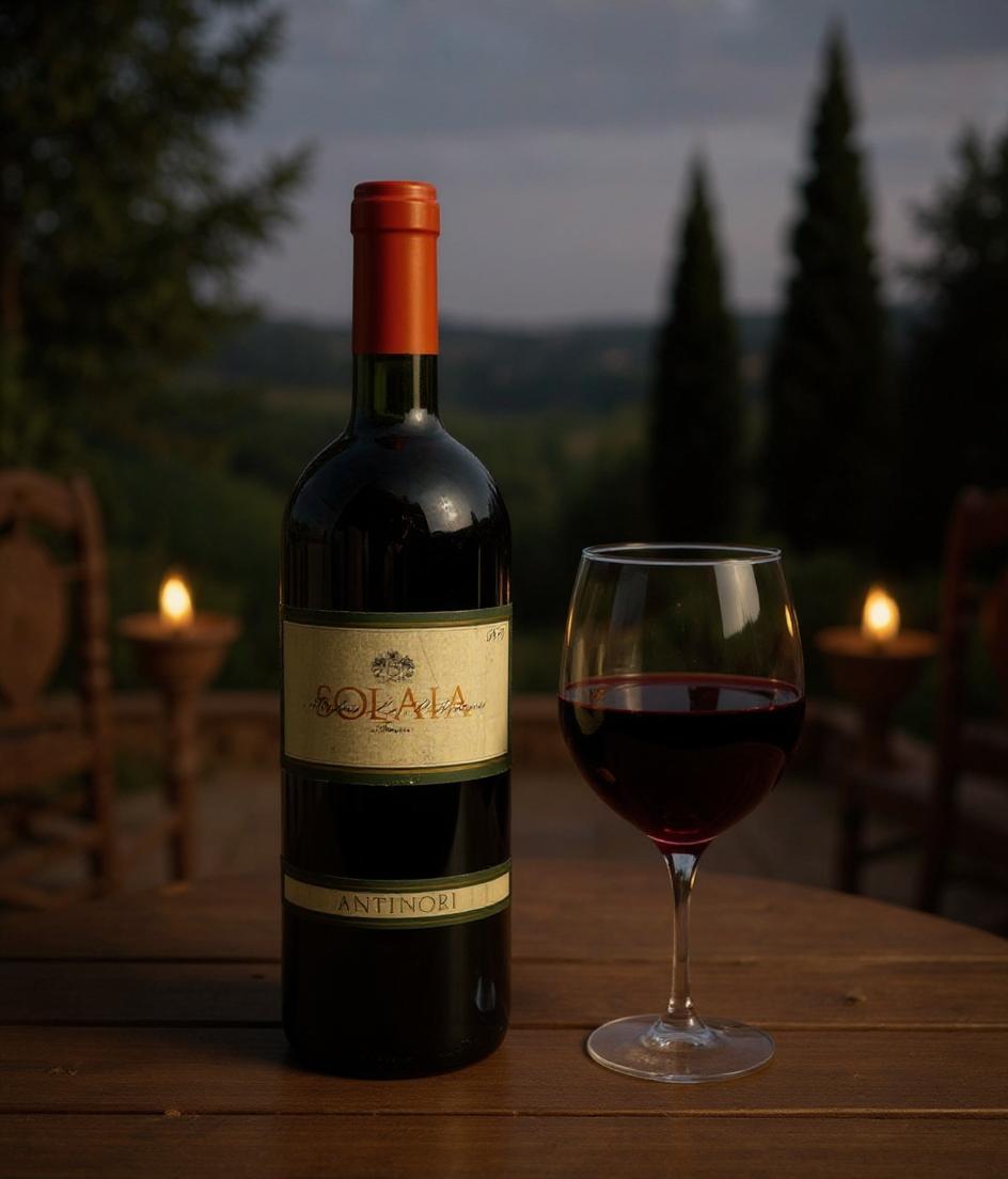 Solaia 2000 Tuscany premium wine details