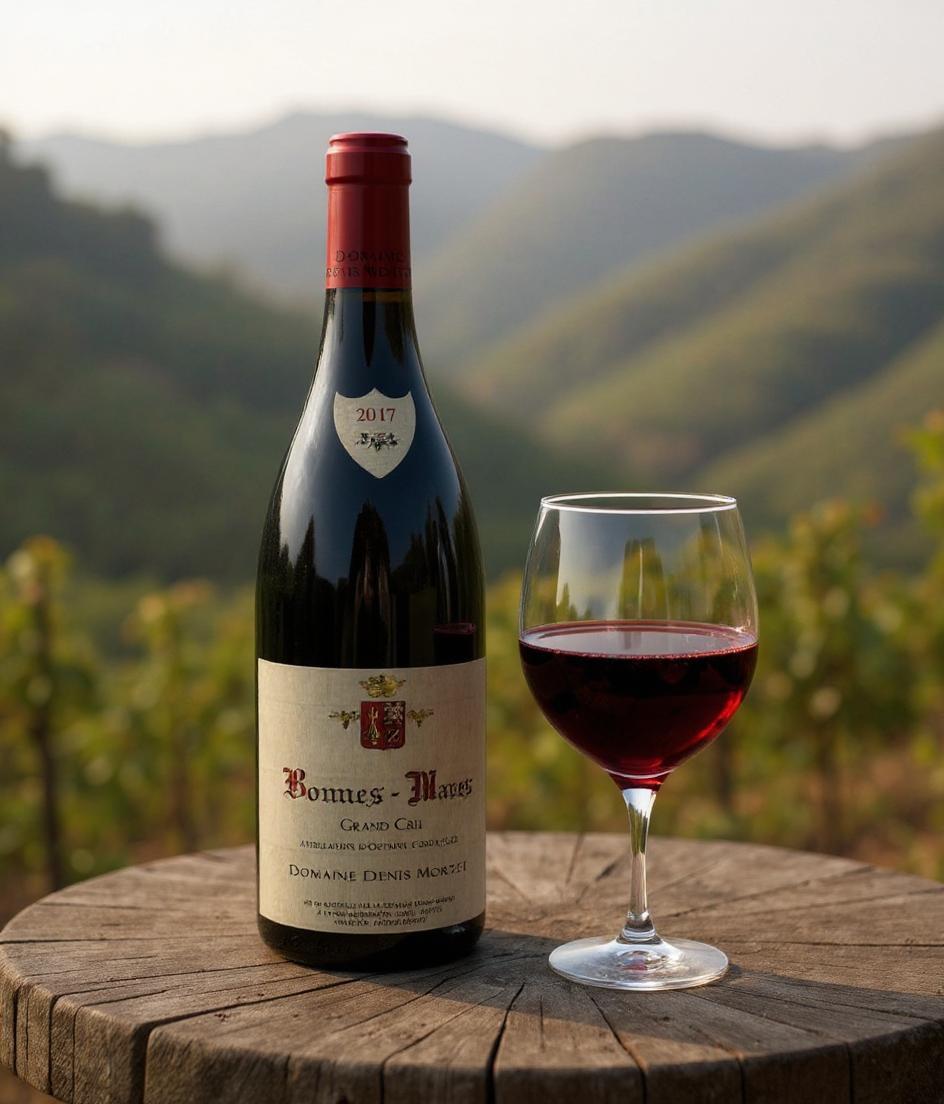 Domaine Denis Mortet Bonnes-Mares Grand Cru 2017 wine bottle