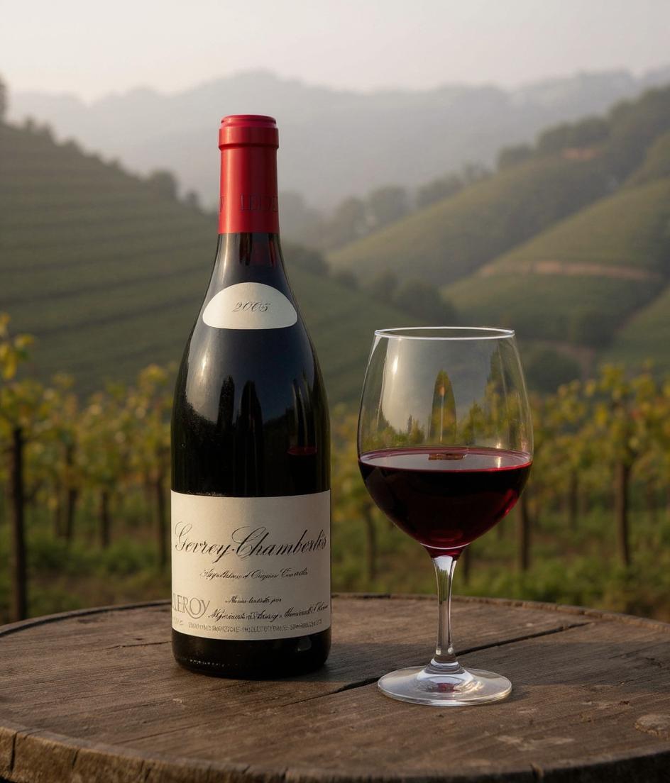 Leroy Gevrey-Chambertin 2005 Burgundy wine bottle