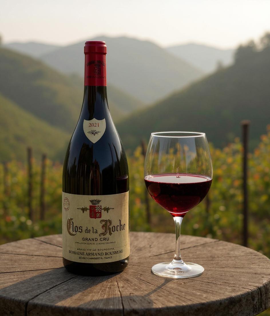 Domaine Armand Rousseau Clos de la Roche Grand Cru 2021 wine bottle