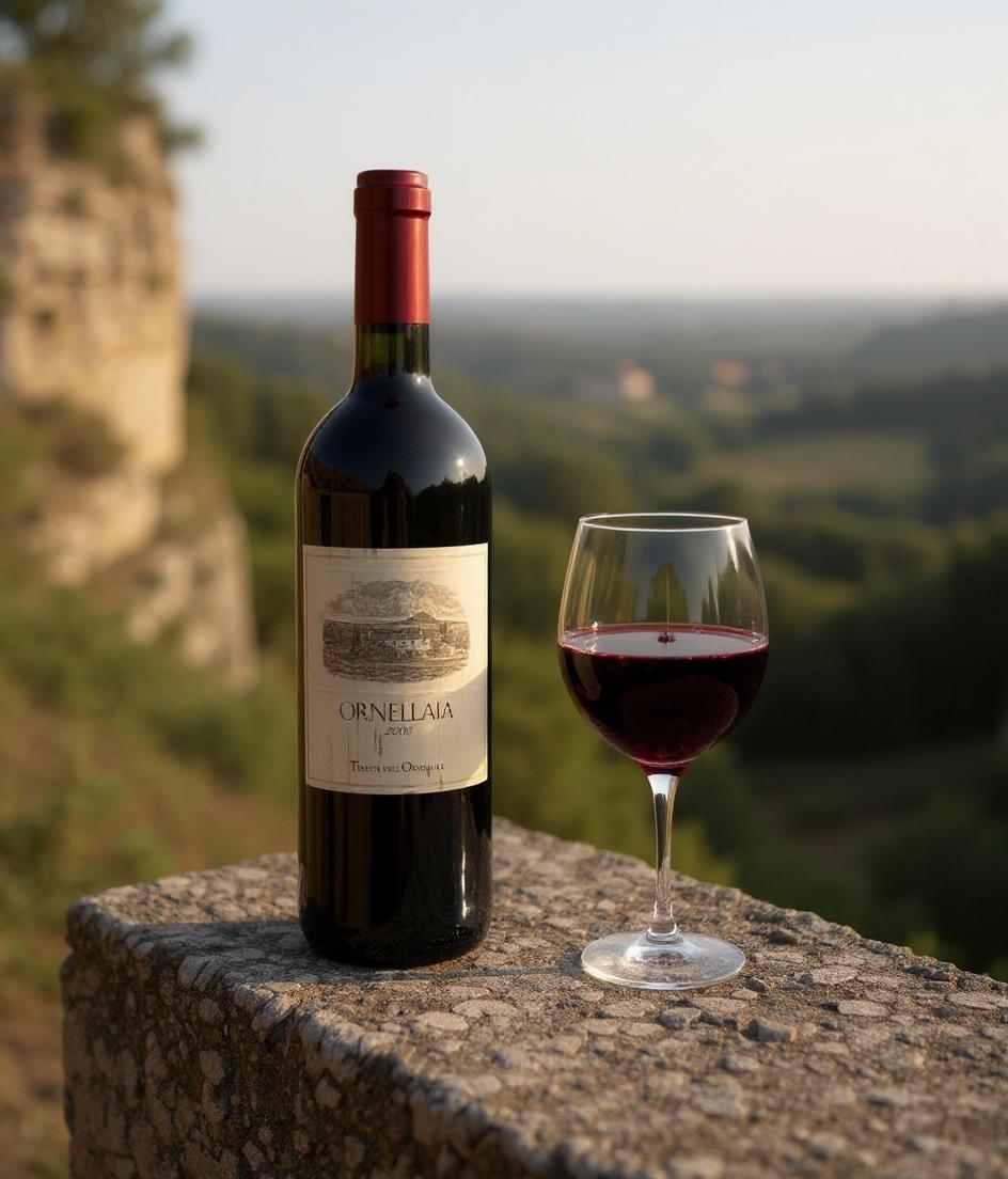 Ornellaia Tenuta dell'Ornellaia 2000 vintage wine bottle