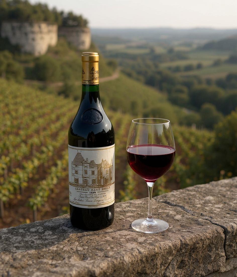 Chateau Haut-Brion 1989 vintage wine bottle