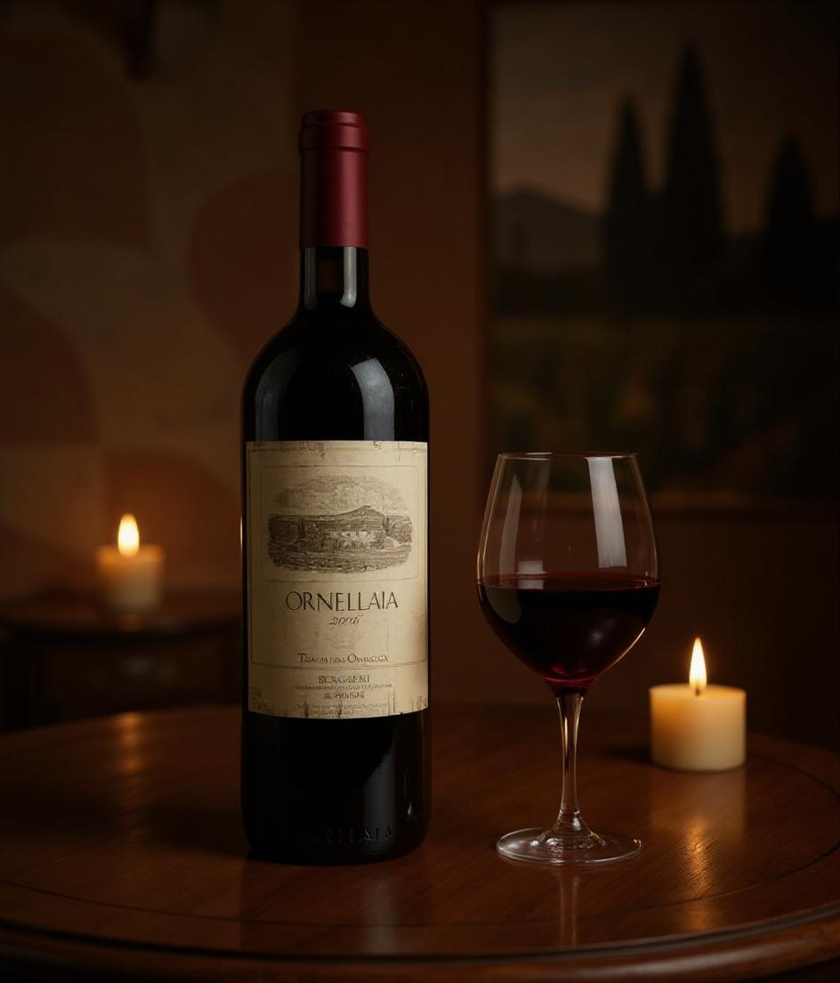 Ornellaia 2006 wine blend and vineyard heritage