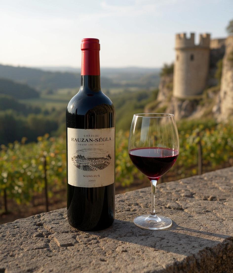 Chateau Rauzan-Segla 2005 Margaux Bordeaux collectible wine bottle