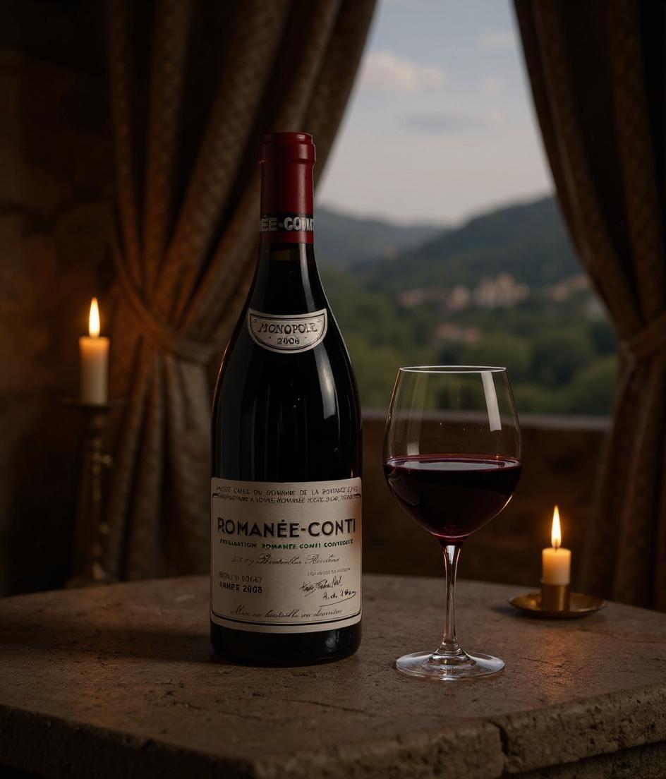 Romanee-Conti vineyard and winemaking process